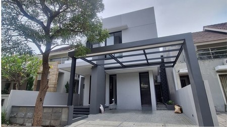 DIJUAL NEW HOUSE DENGAN DESIN MODERN MINIMALIS 2 LANTAI DAN SIAP HUNI - CITRALAND 