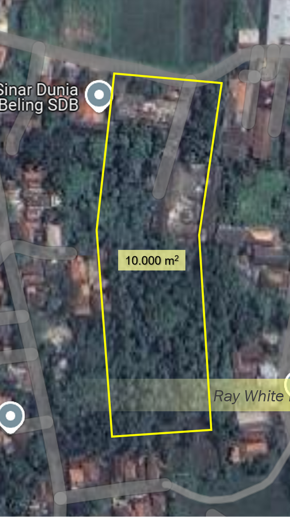 TANAH KAVLING 10.000 m2 DI SINDANG JAYA, KABUPATEN TANGERANG, COCOK UNTUK CLUSTER PERUMAHAN / PERGUDANGAN
