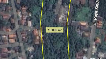 TANAH KAVLING 10.000 m2 DI SINDANG JAYA, KABUPATEN TANGERANG COCOK UNTUK CLUSTER PERUMAHAN / PERGUDANGAN