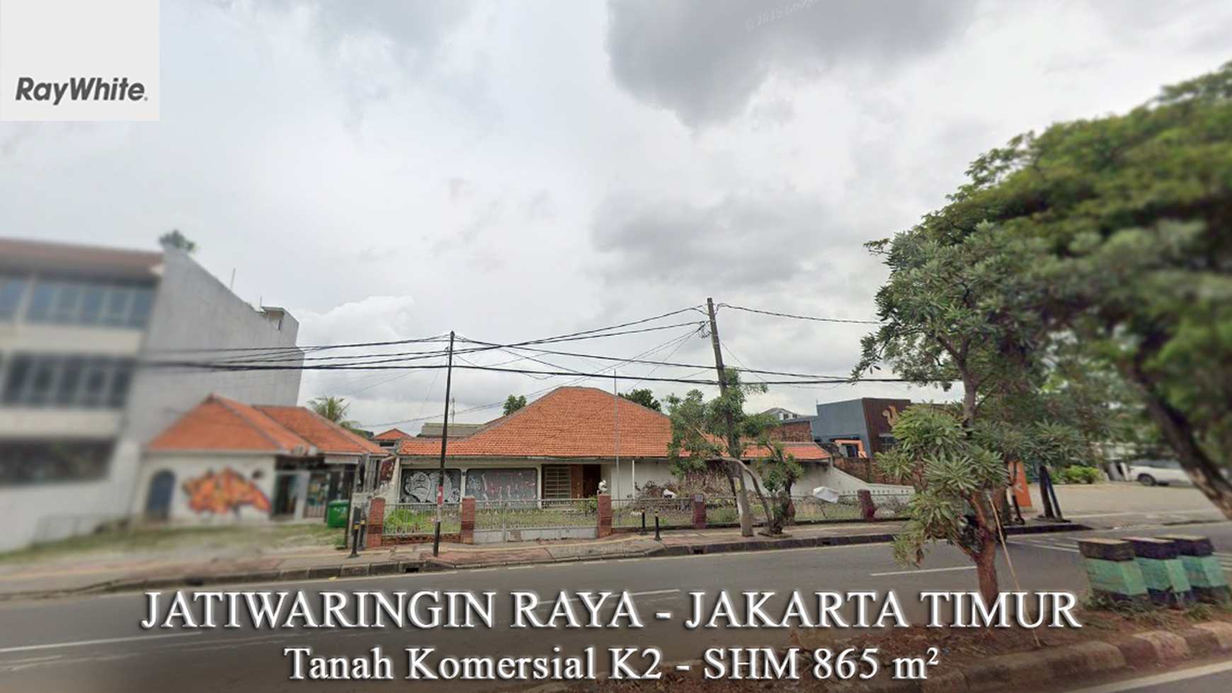 FOR SALE Tanah Komersial K2 Bisa Bangun 5 Lantai Jatiwaringin Raya Jakarta Timur