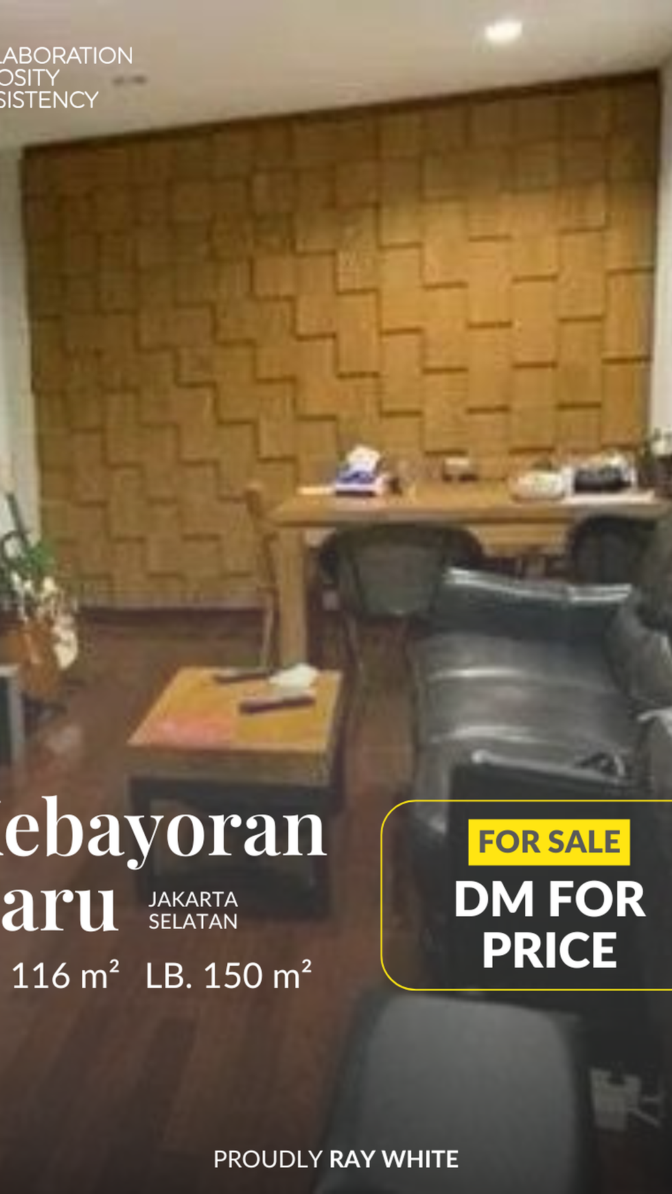 Rumah Hitung Tanah Area Cipete