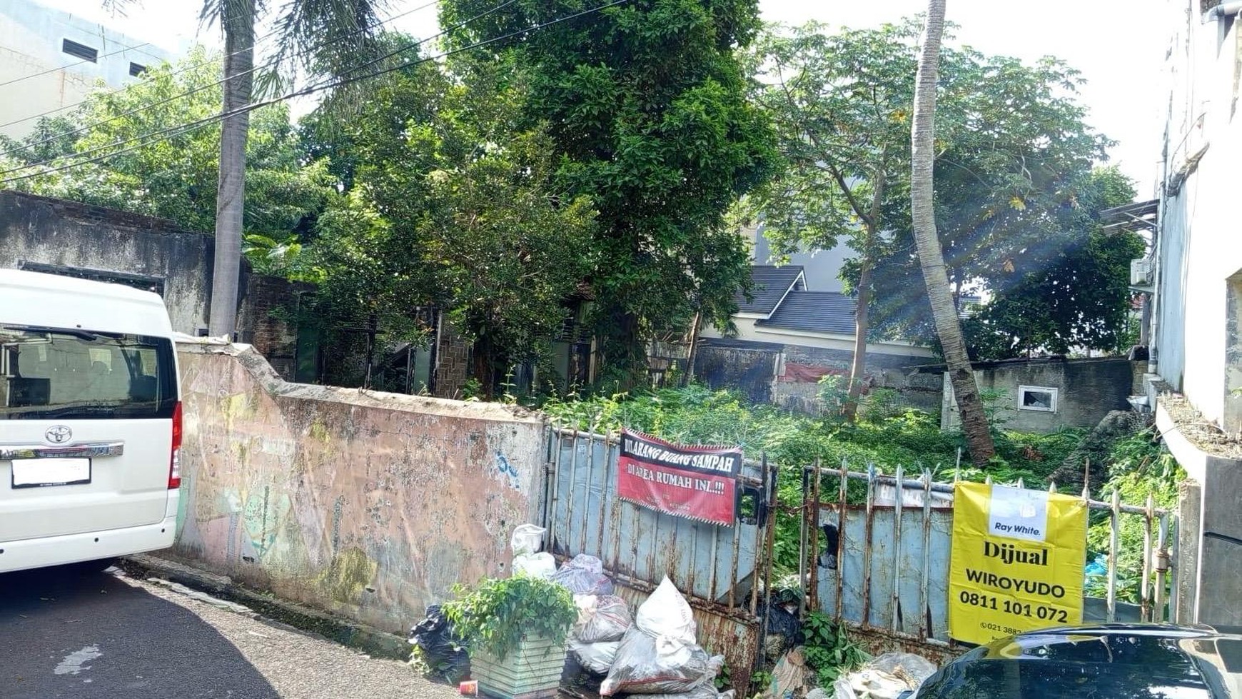 Tanah Luas Cocok Untuk Usaha Pembangunan Cluster/ Townhouse/ Kos-kosan di Menteng Dalam, Tebet