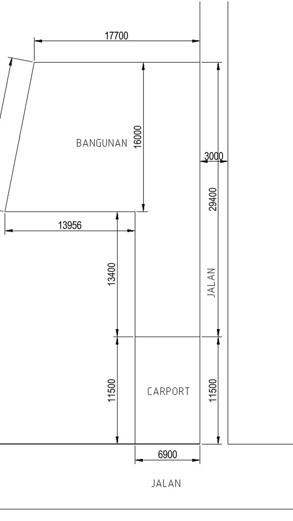 Dijual Ruko 3 Lantai  Jl. Radar Auri Cibubur