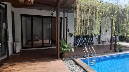 Rumah Mewah + Furniture Dengan Kolam Renang Di Jogja Bagian Utara, Ngaglik, Sleman