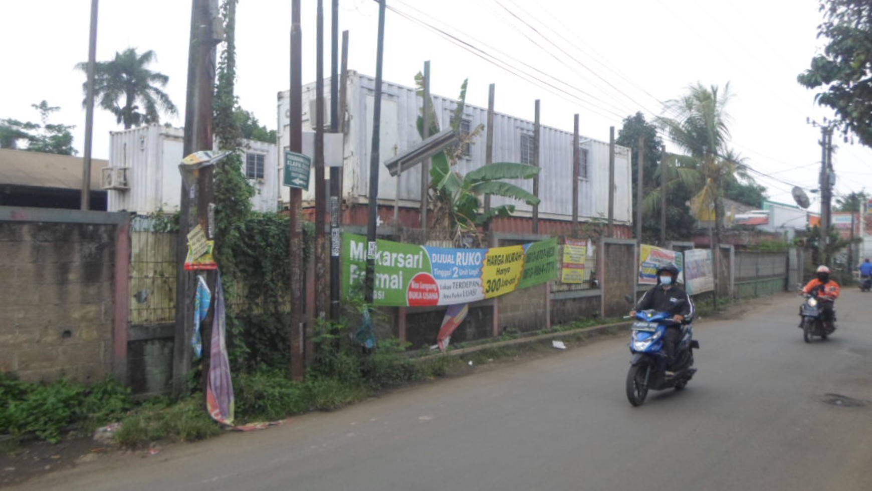 Kavling industri Jalan Raya Pasar Gandoang siap bangun