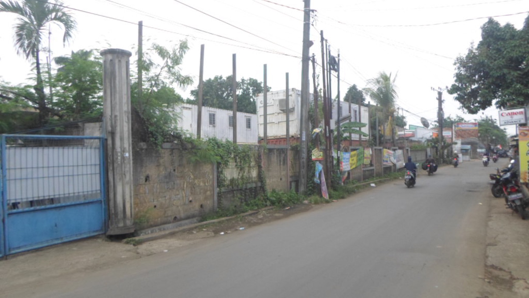 Kavling industri Jalan Raya Pasar Gandoang siap bangun