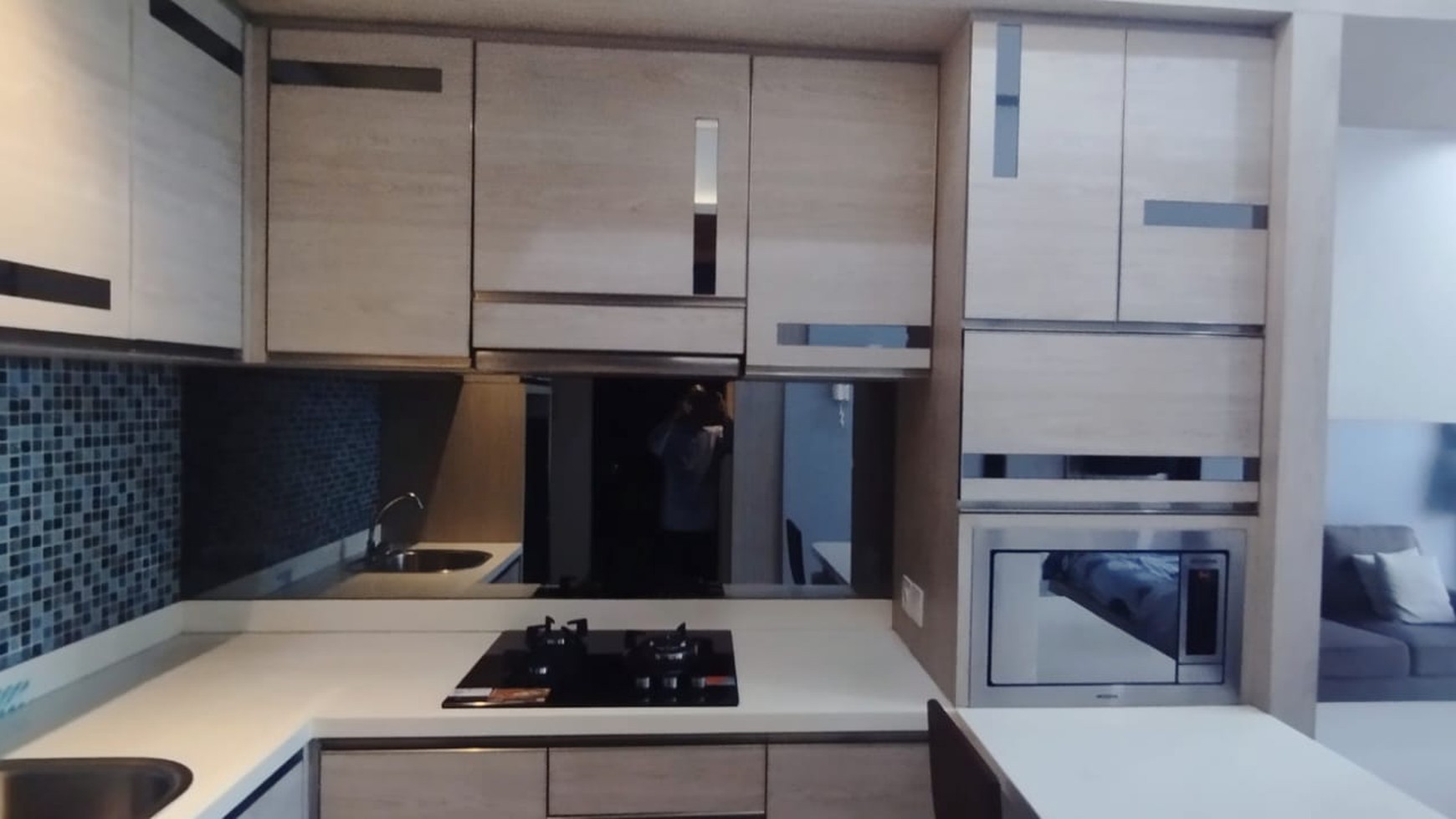 Disewa apartemen casa de parco magnolia tower type 1 BR strategis dekat pusat bisnis siap huni