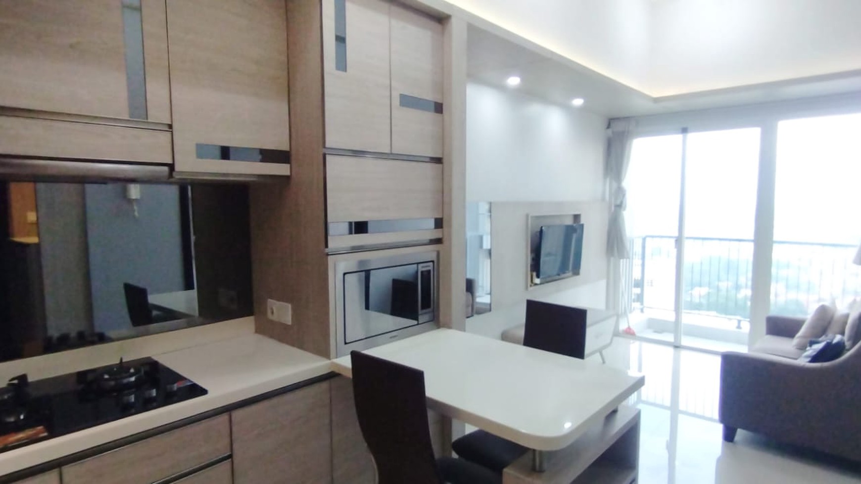 Disewa apartemen casa de parco magnolia tower type 1 BR strategis dekat pusat bisnis siap huni