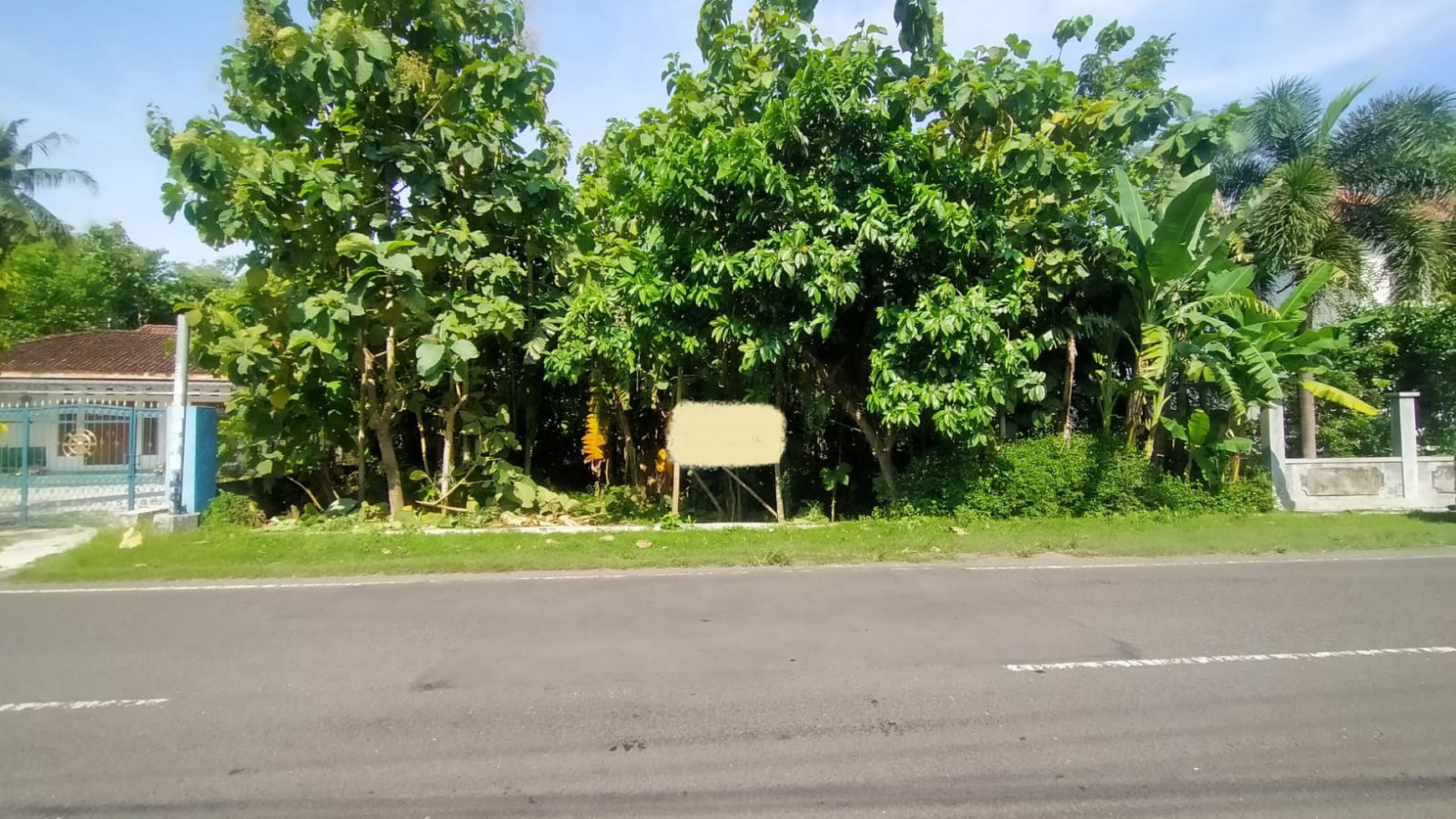 Tanah Pekarangan Luas 1150 Meter Persegi Dekat Pusat Kota Wates