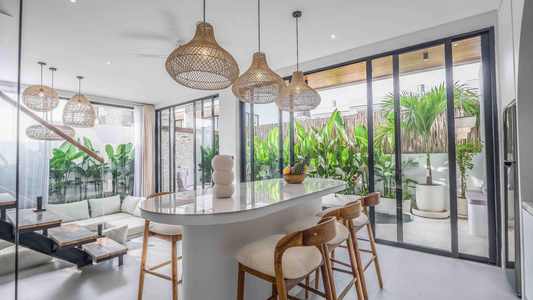 Brand New - Leasehold 2 Bedrooms Villa, Modern Tropical Design in Pererenan