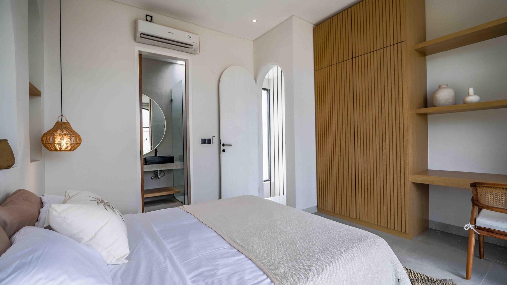 Brand New - Leasehold 2 Bedrooms Villa, Modern Tropical Design in Pererenan