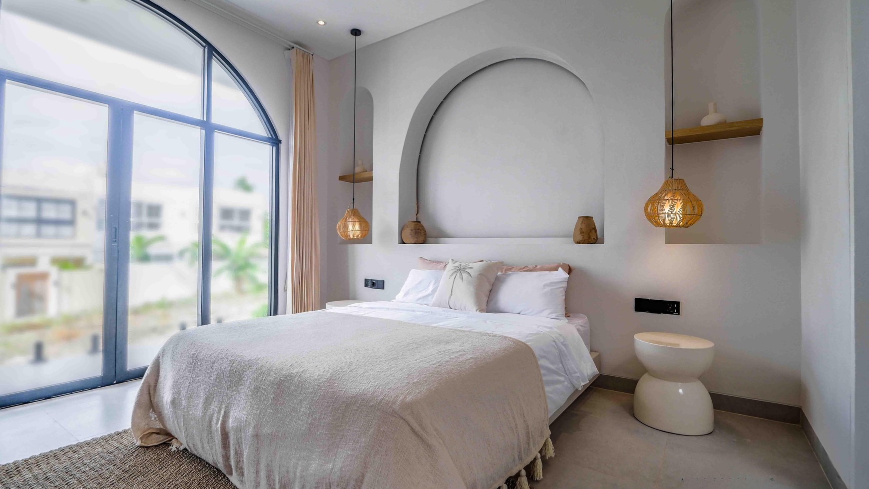 Brand New - Leasehold 2 Bedrooms Villa, Modern Tropical Design in Pererenan