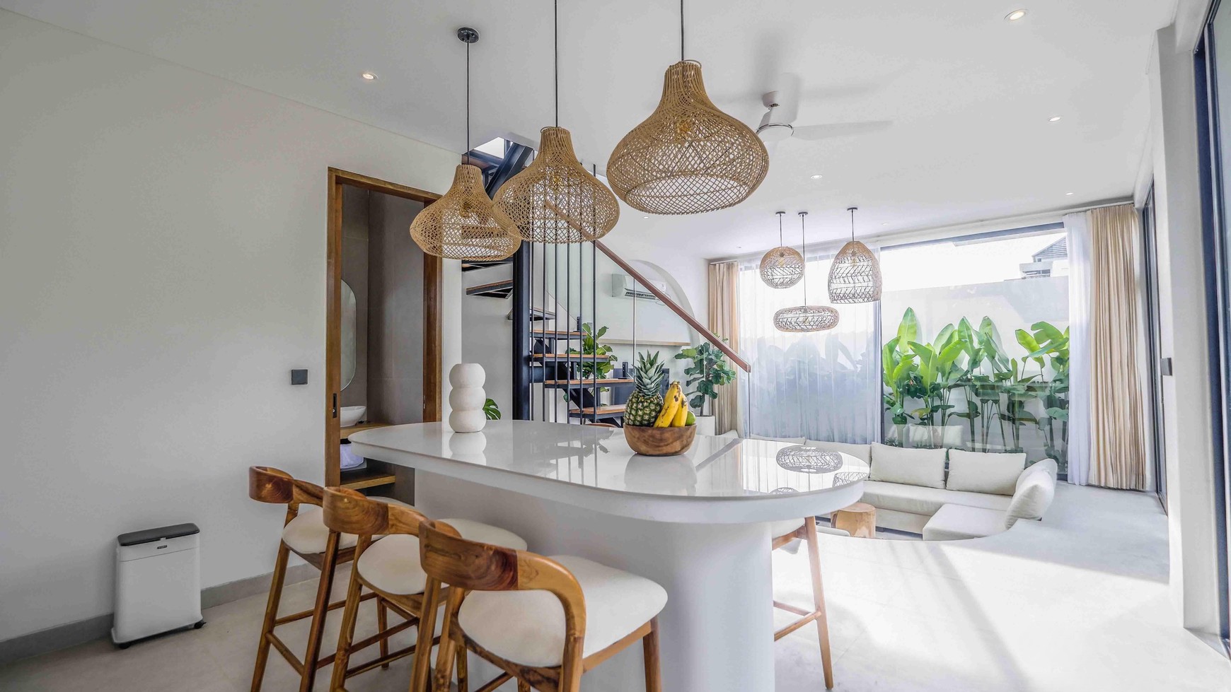 Brand New - Leasehold 2 Bedrooms Villa, Modern Tropical Design in Pererenan