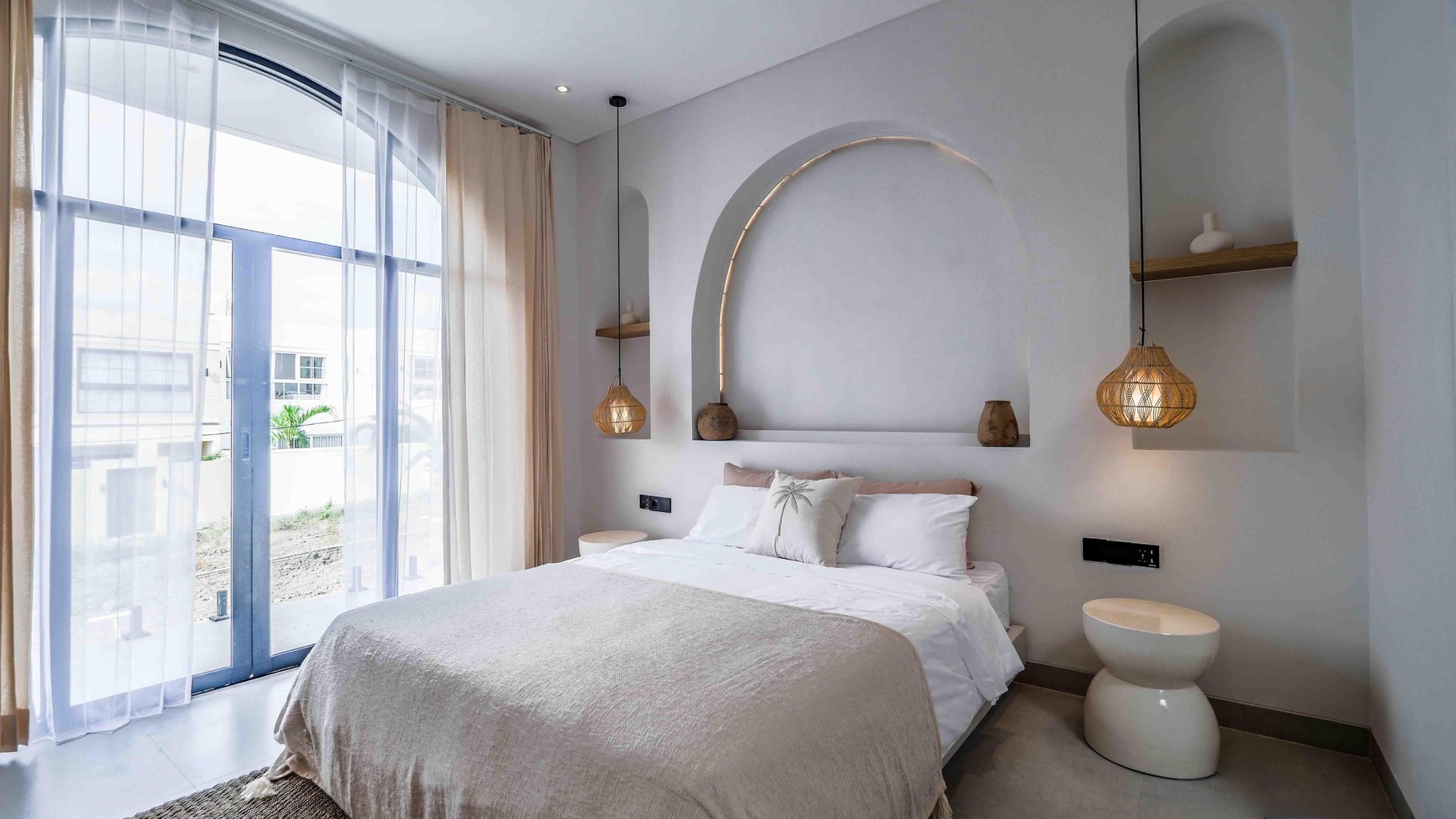 Brand New - Leasehold 2 Bedrooms Villa, Modern Tropical Design in Pererenan