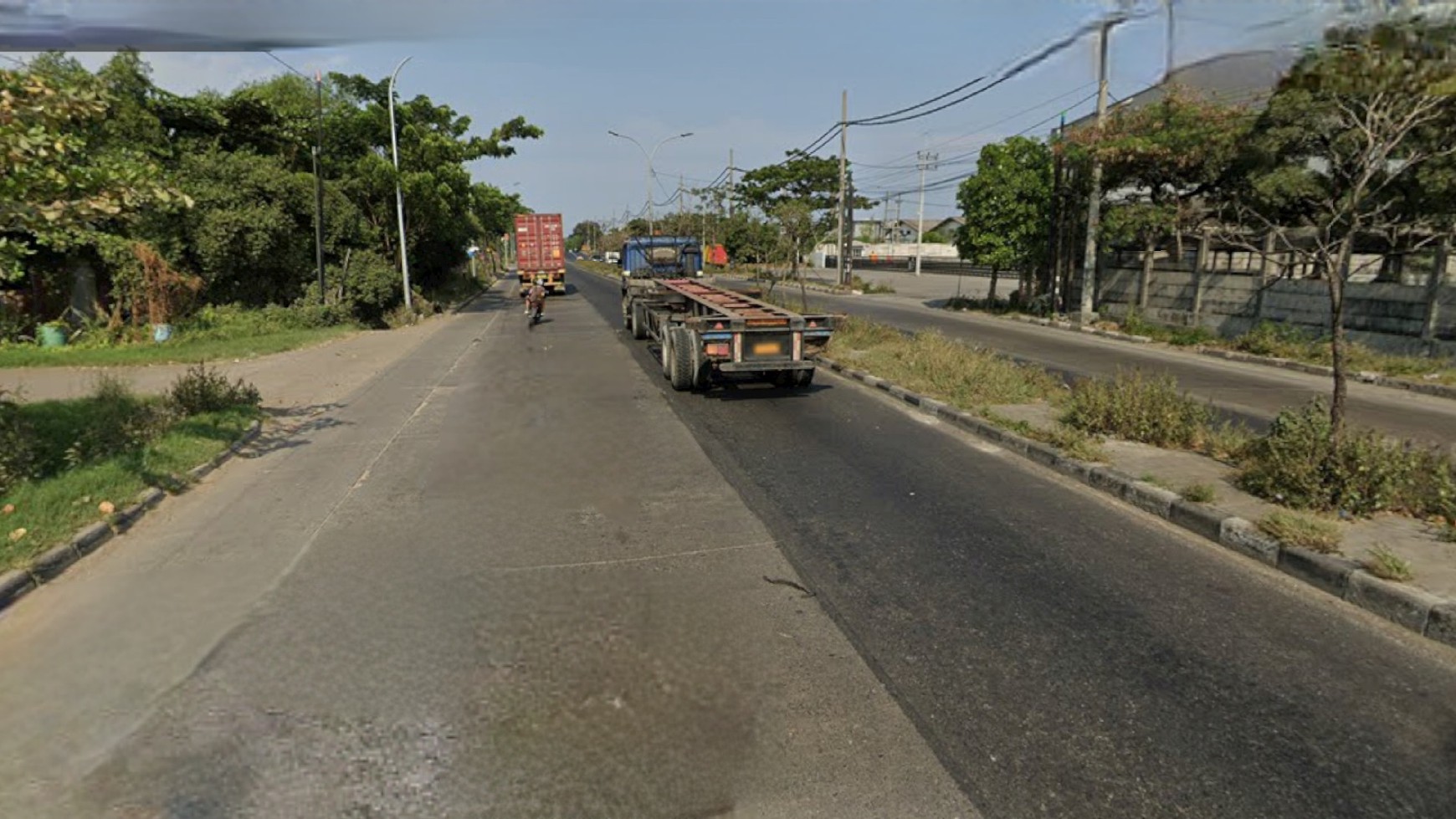 Dijual 1200 m2 Tanah Tambak Langon - Asemrowo - dekat Margomulyo - Kalianak Surabaya, Pelabuhan Teluk Lamong, Tanjung Perak - NOL Jalan - Lokasi Bagus - Cocok buat Gudang / Pabrik