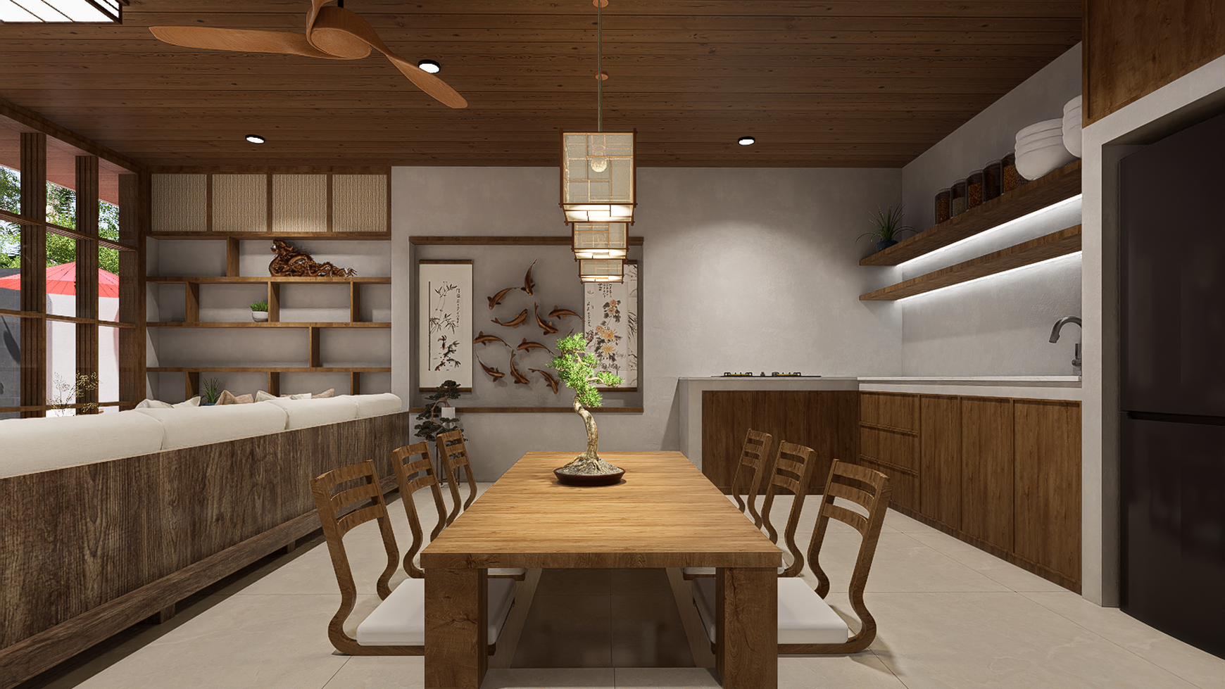 For Sale Leasehold - Brand new modern cozy villa in Kerobokan - Bali ( type Geisha B )