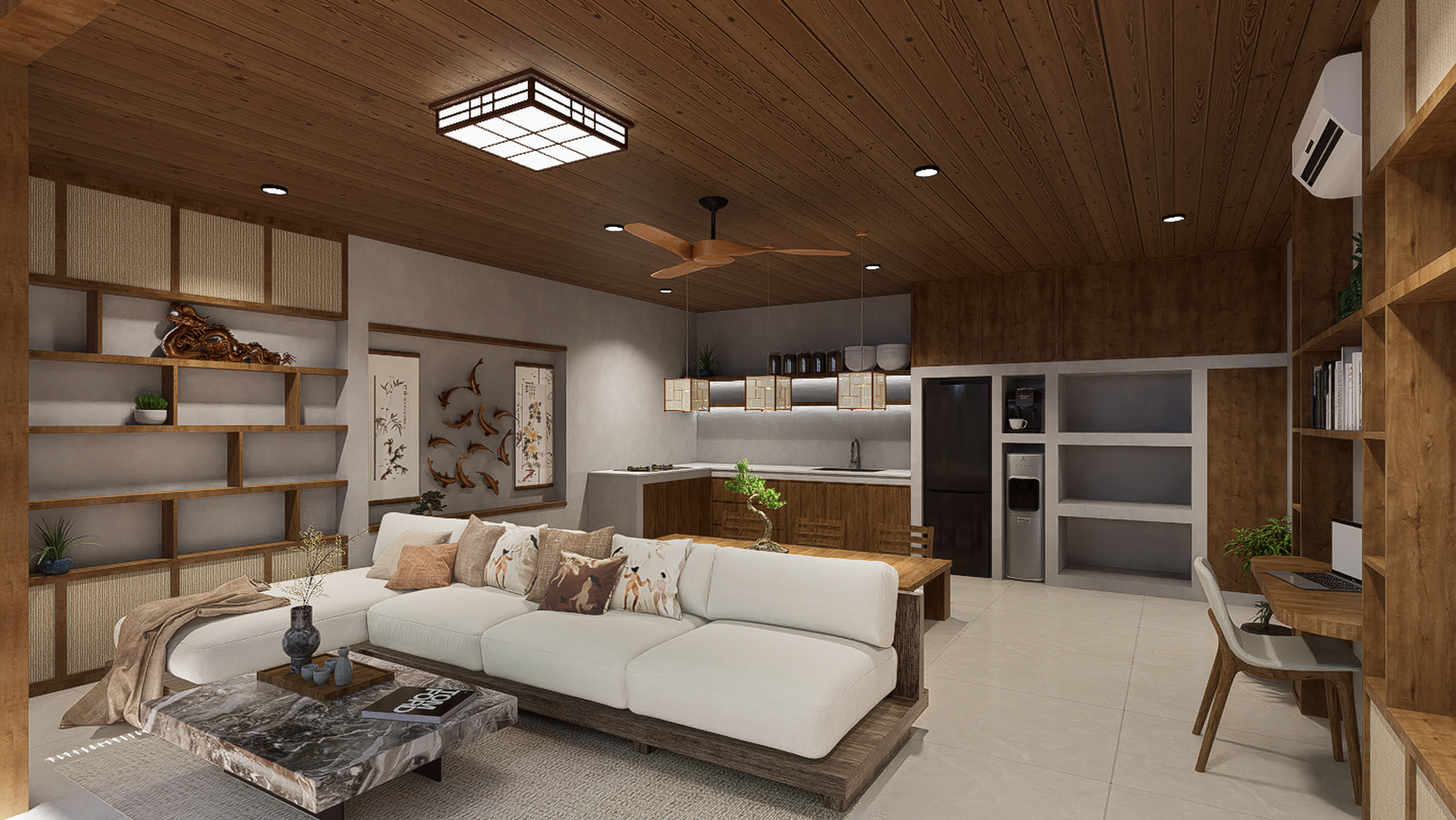 For Sale Leasehold - Brand new modern cozy villa in Kerobokan - Bali ( type Geisha B )
