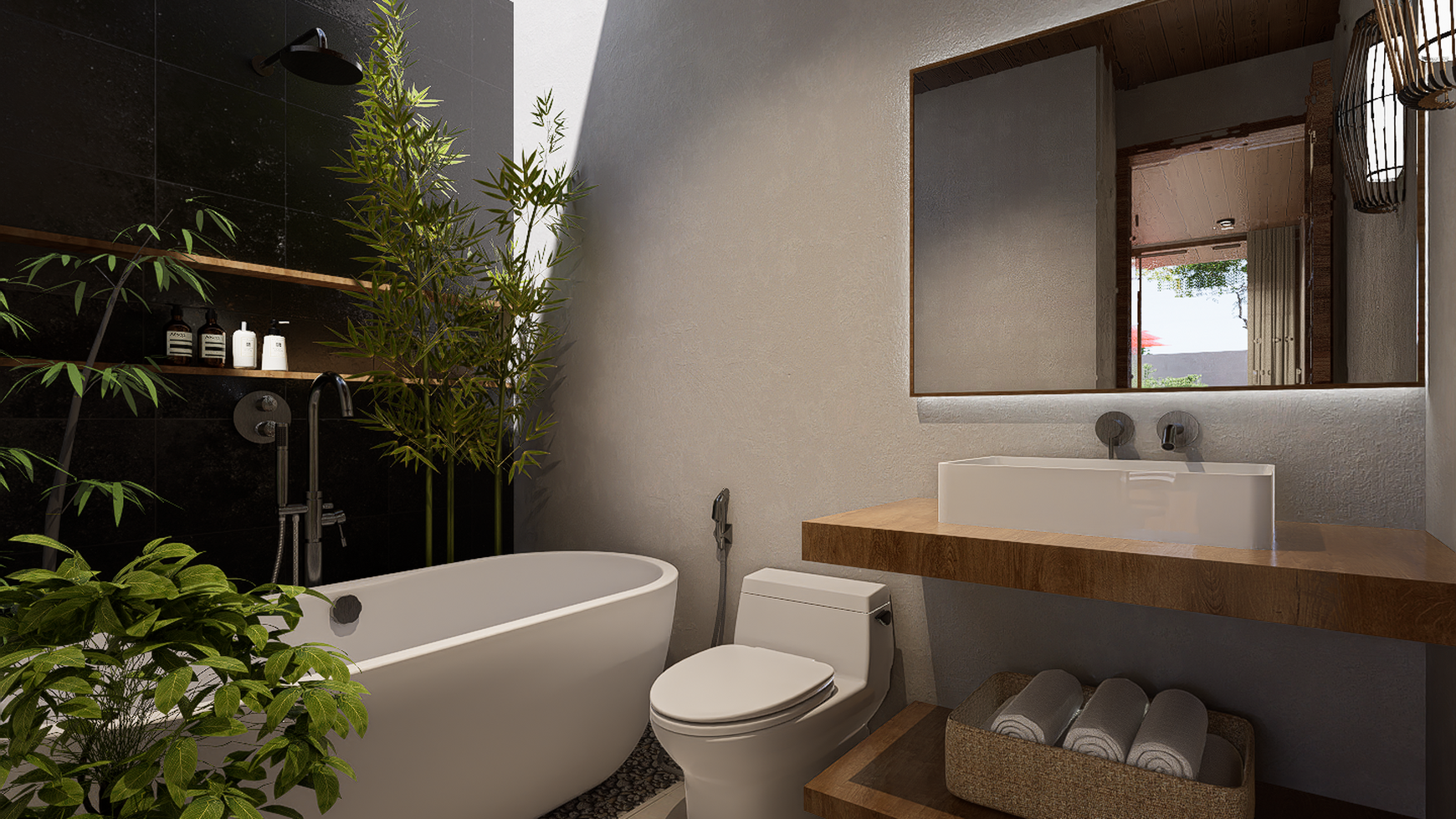 For Sale Leasehold - Brand new modern cozy villa in Kerobokan - Bali ( type Geisha B )