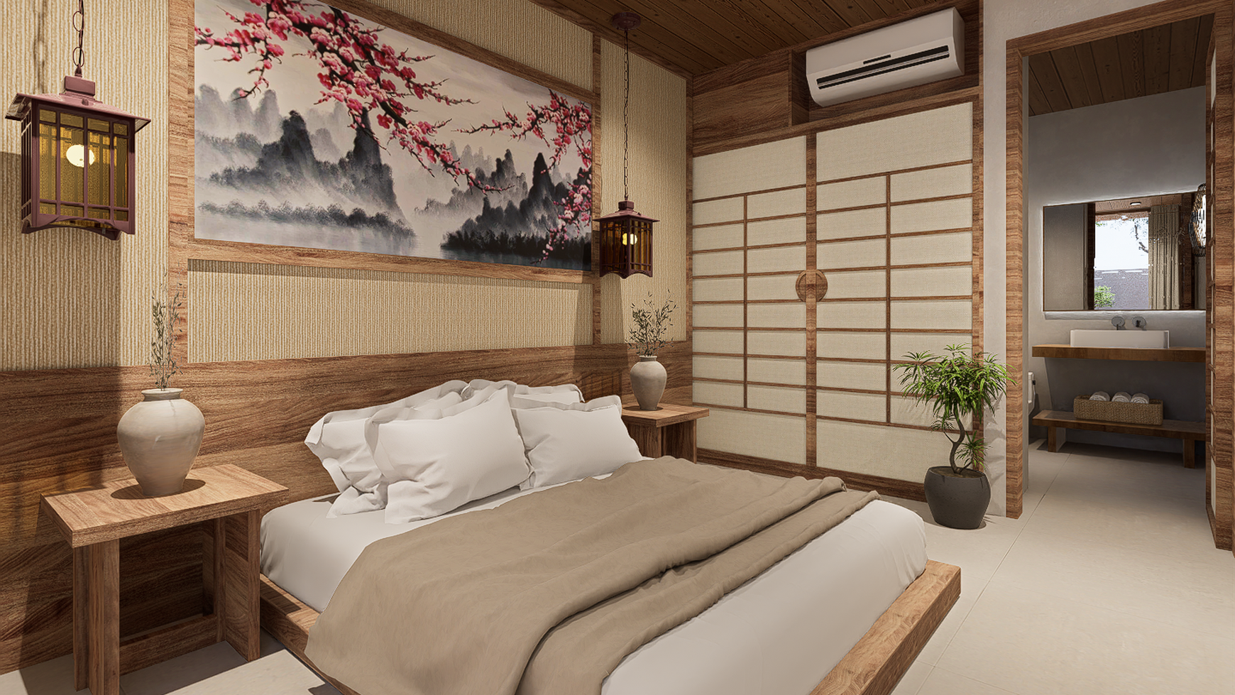 For Sale Leasehold - Brand new modern cozy villa in Kerobokan - Bali ( type Geisha B )