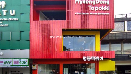 Ruko 3 Lantai di Jl. Kemang Raya Ex. Restoran Korea Myeong Dong