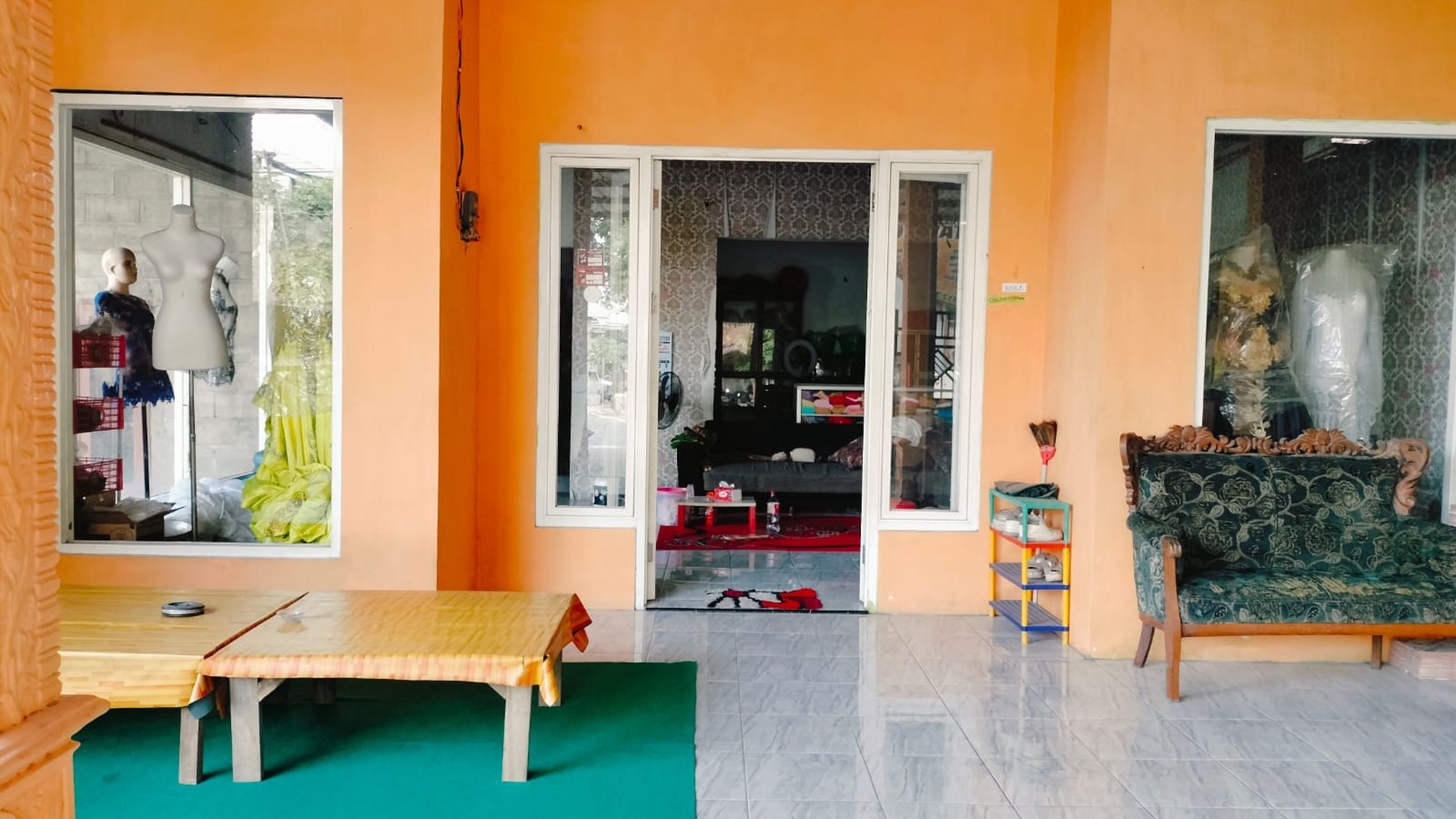 Dijual Rumah + Kos Aktif di Driyorejo Gresik - Lokasi Nol Jalan