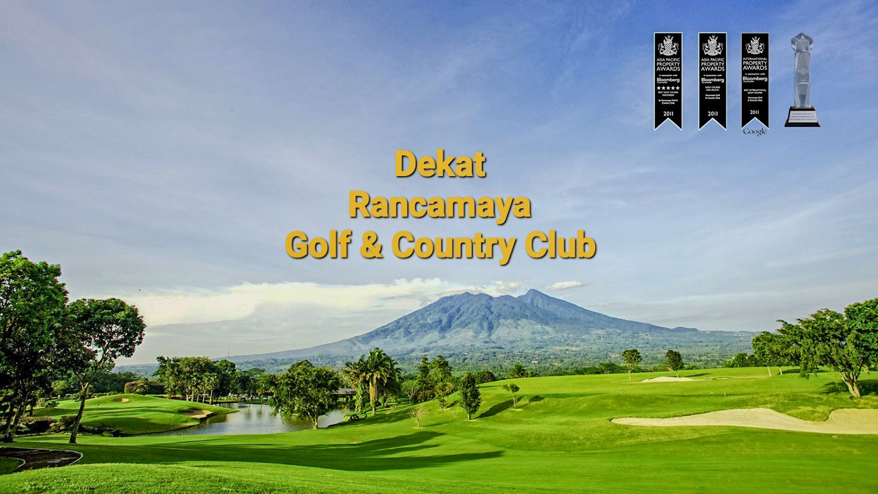 RUMAH VILLA NYAMAN RANCAMAYA, VIEW GUNUNG, STRATEGIS DEKAT PUNCAK, SENTUL CITY