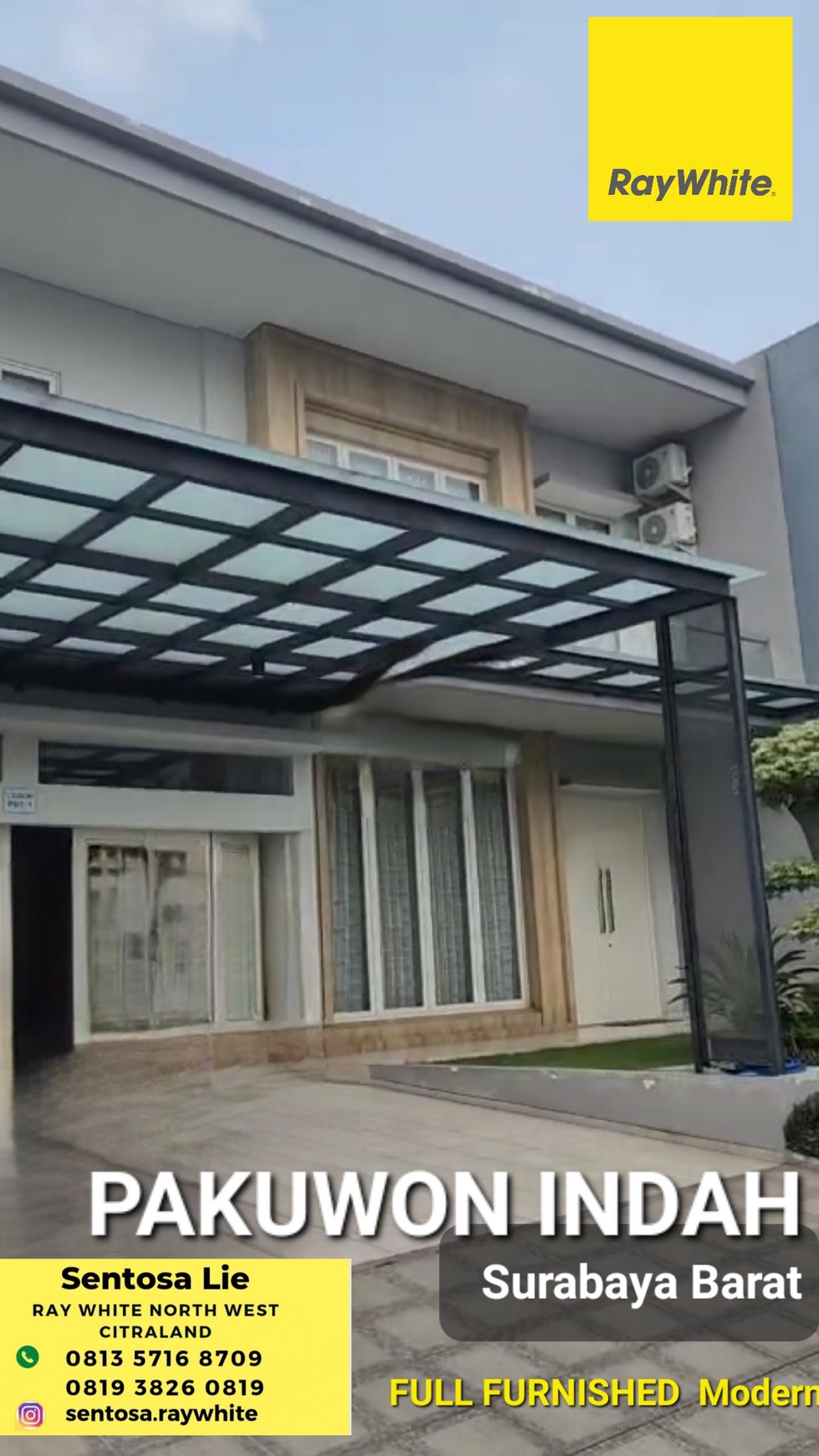 Dijual Rumah Pakuwon Indah Granada - Imperial Golf - Lisbon Surabaya Full Furnish Dekat Graha Family, Citraland , Pakuwon Mall
