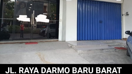 MURAH Disewakan Ruko Darmo Baru Barat - Darmo Permai - Surabaya Barat- Nol Jalan - Parkiran Mobil Luas
