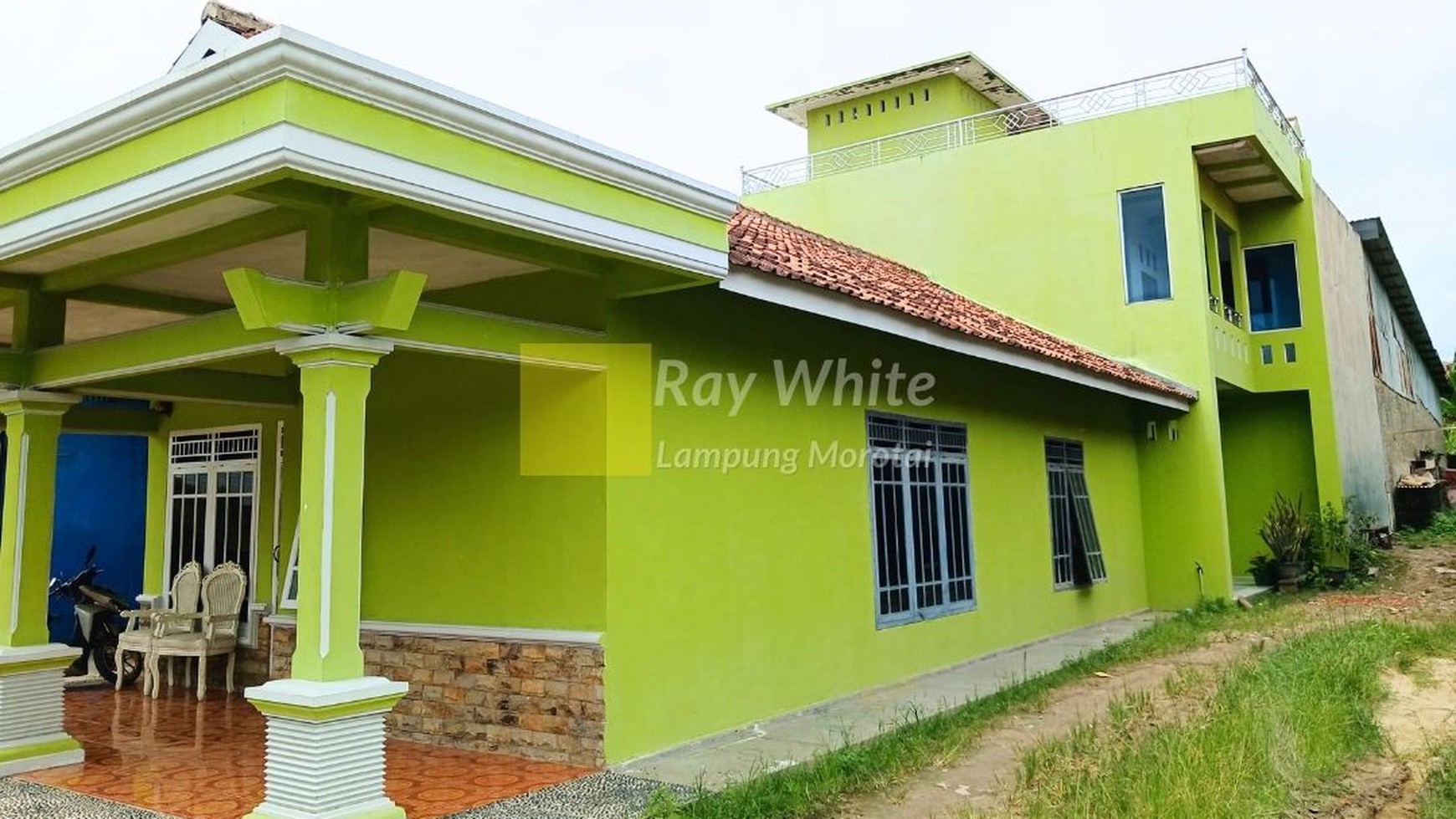 di jual rumah dan gudang natar