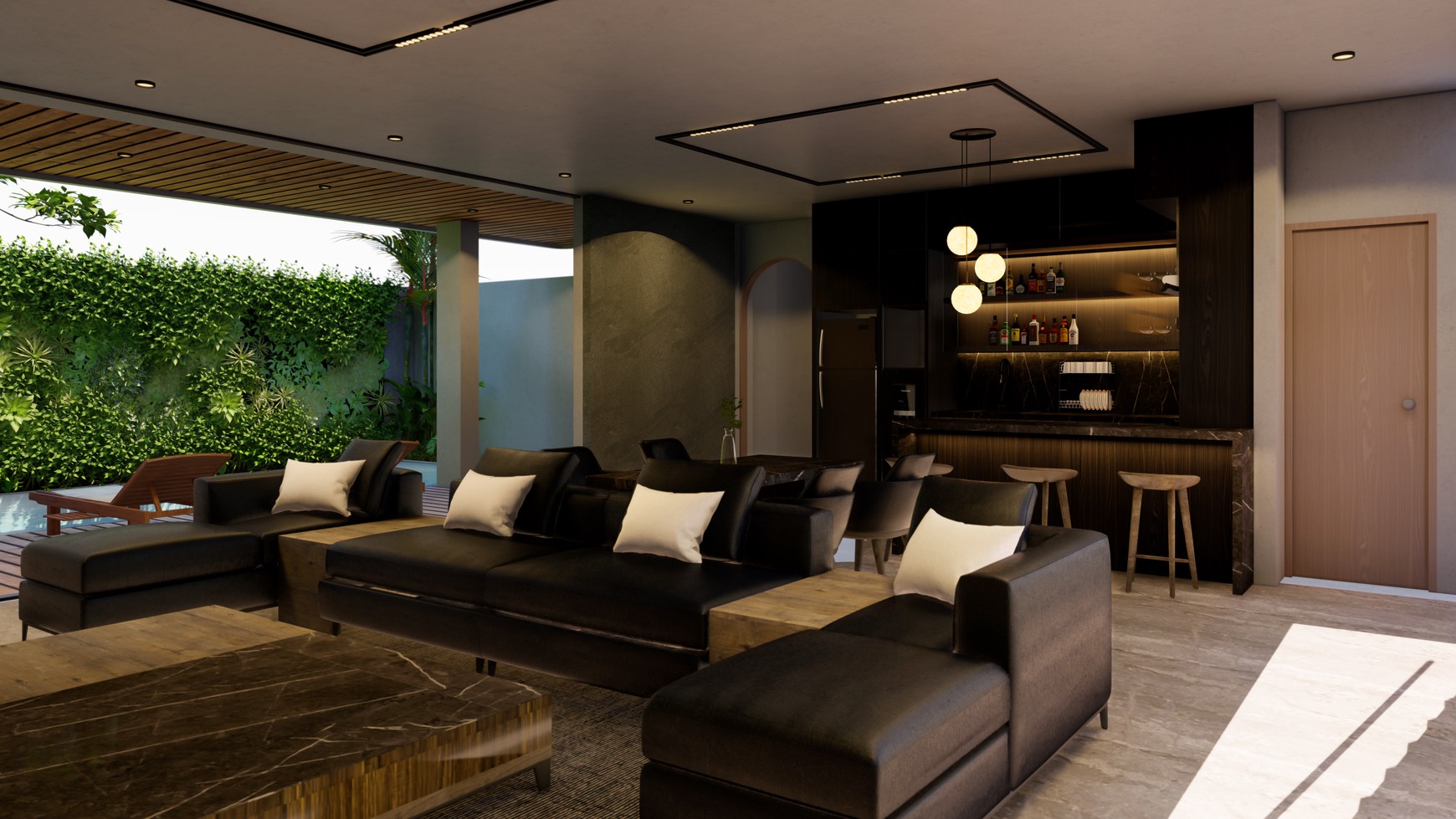 Tropical Lush Villas For Leasehold in Seminyak