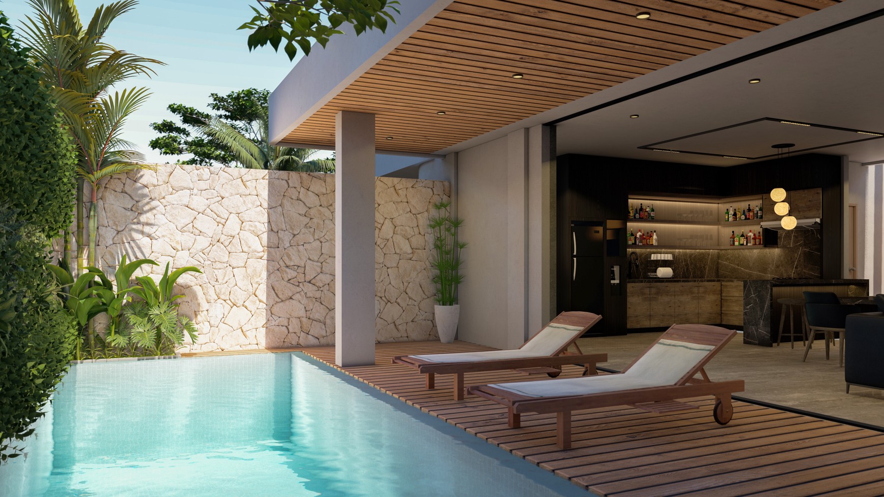Tropical Lush Villas For Leasehold in Seminyak
