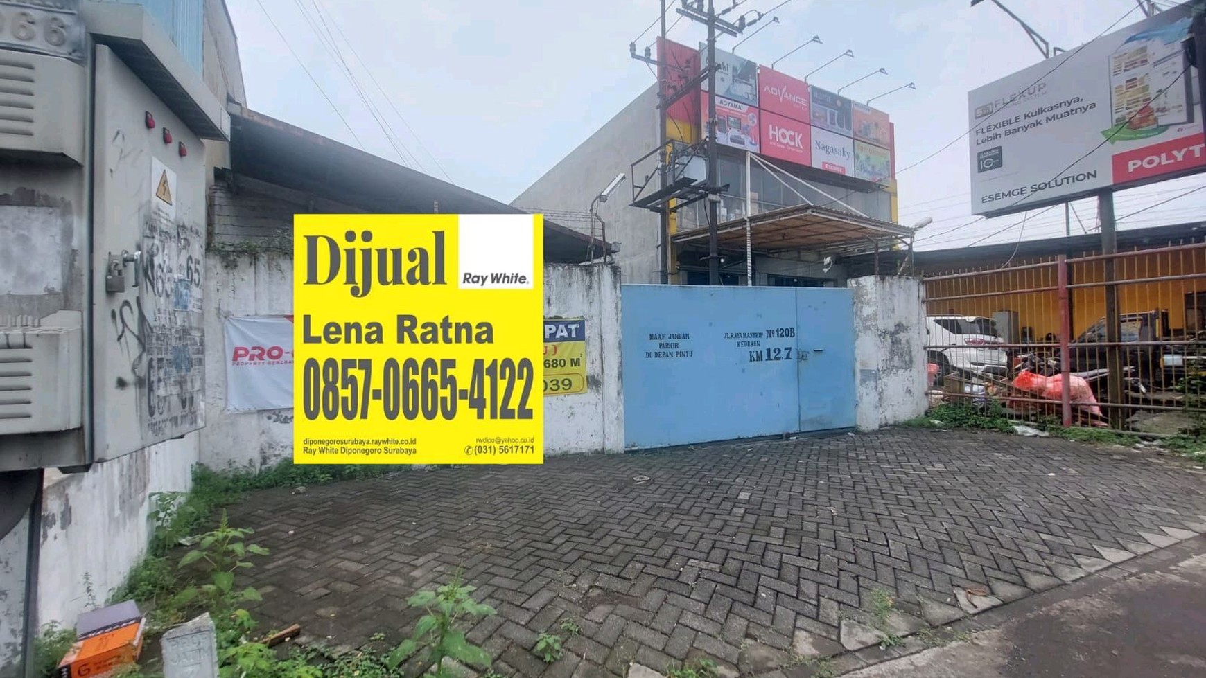 Dijual Gudang Raya Mastrip