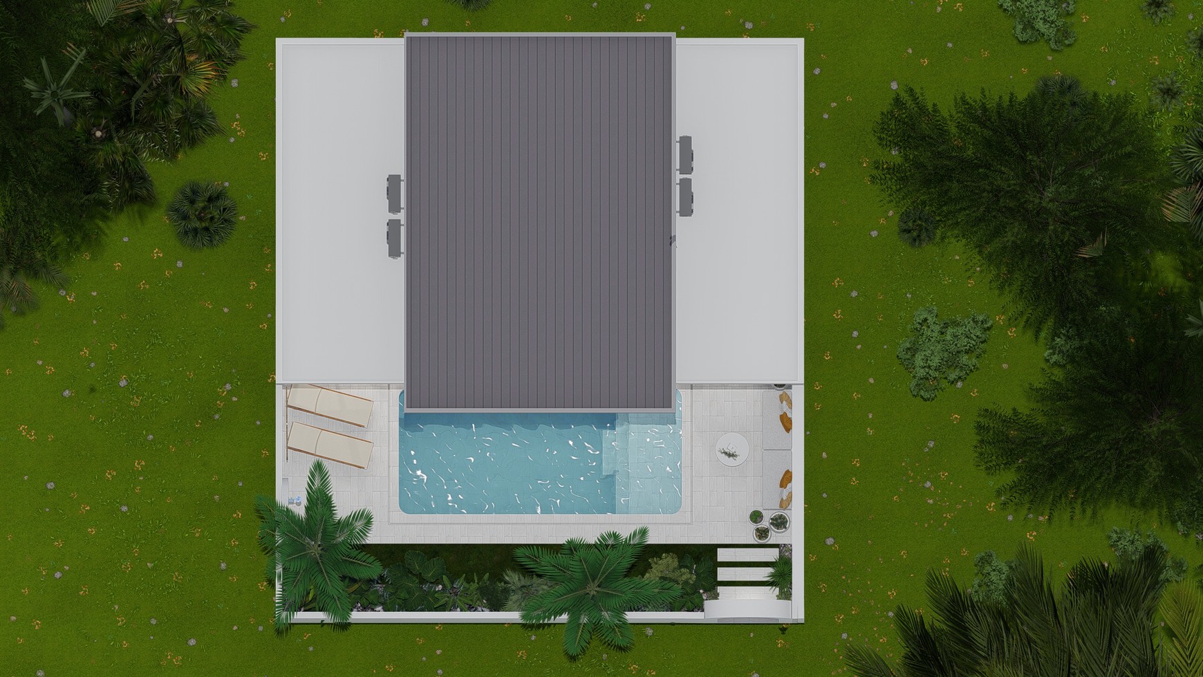 For Sale Leasehold - Brand new modern cozy villa in Kerobokan - Bali ( type Meridian 3 bedrooms )