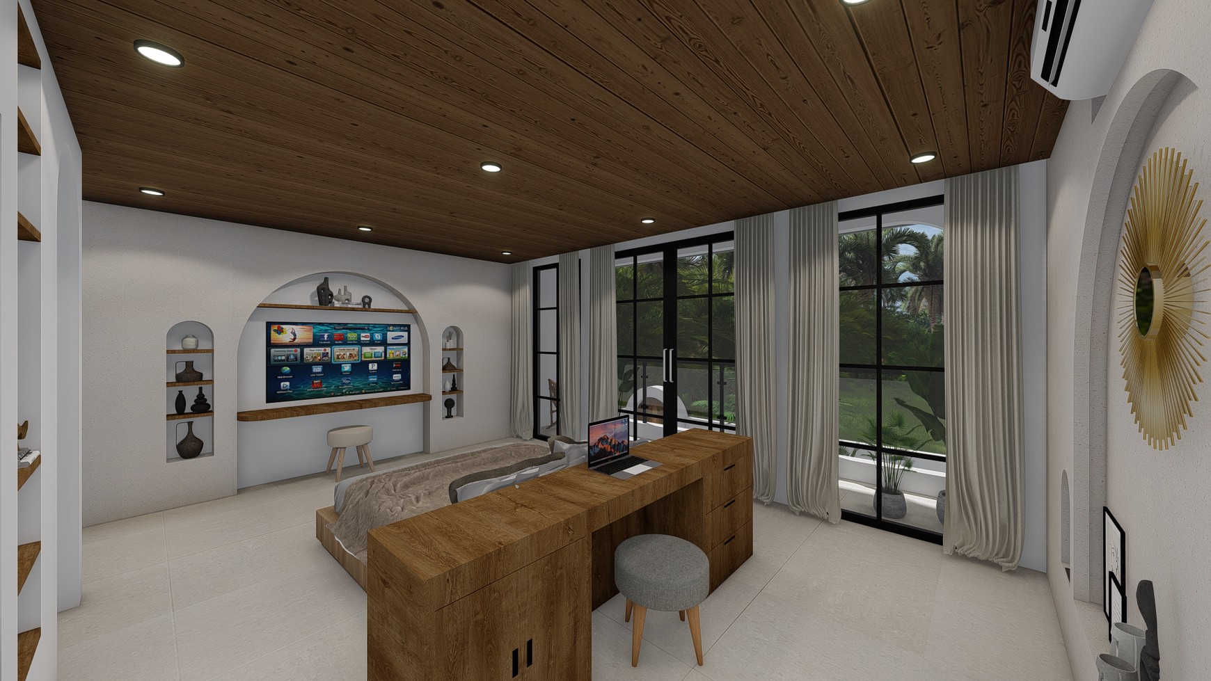 For Sale Leasehold - Brand new modern cozy villa in Kerobokan - Bali ( type Meridian 3 bedrooms )