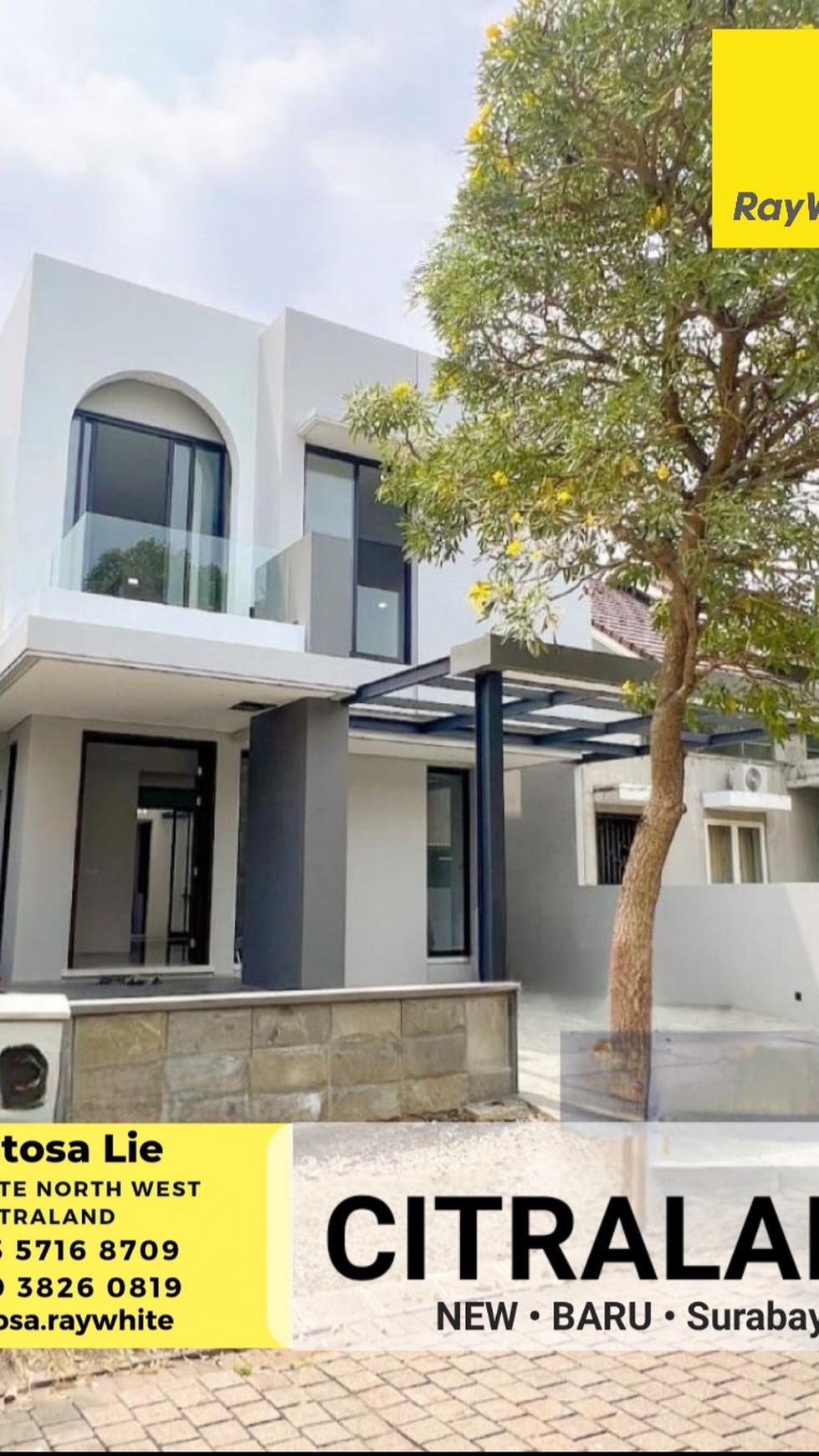 Dijual Rumah Woodland Citraland Surabaya Spesial 2 Masterbedroom Di Lantai 1 Dekat Uc, Hokky Buah , Ciputra Hospital