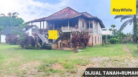 Dijual Tanah dan 2 Rumah