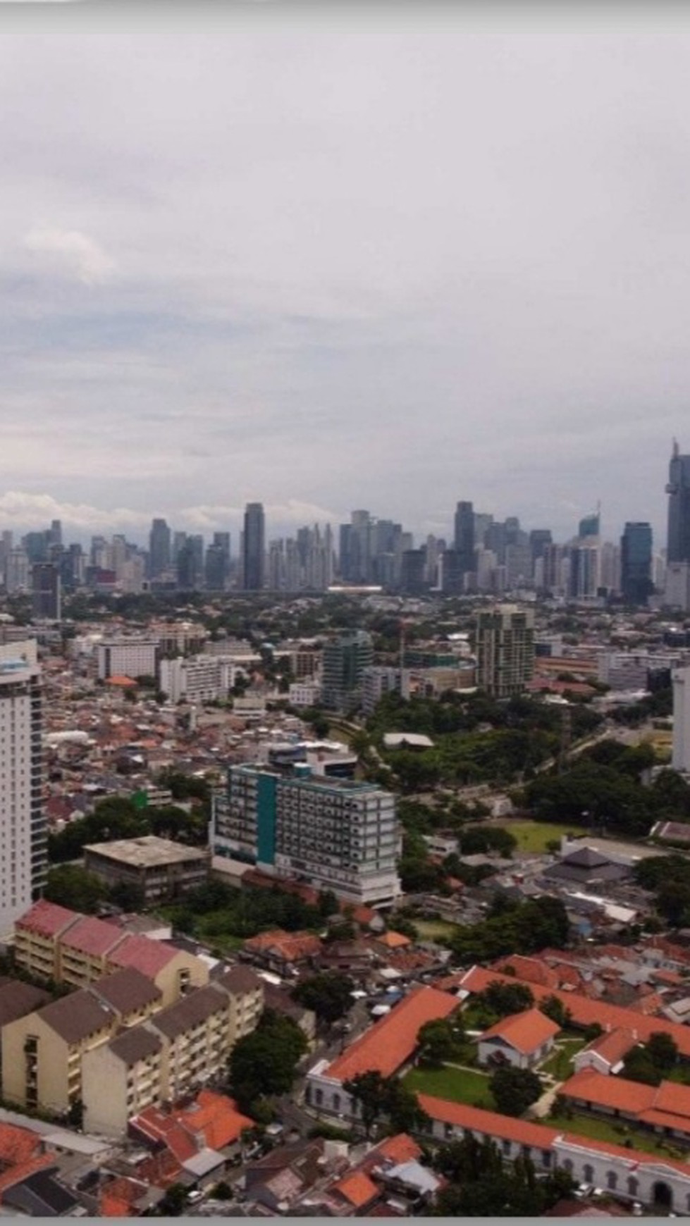Dijual tanah komersial bentuk kotak di Jakarta Pusat