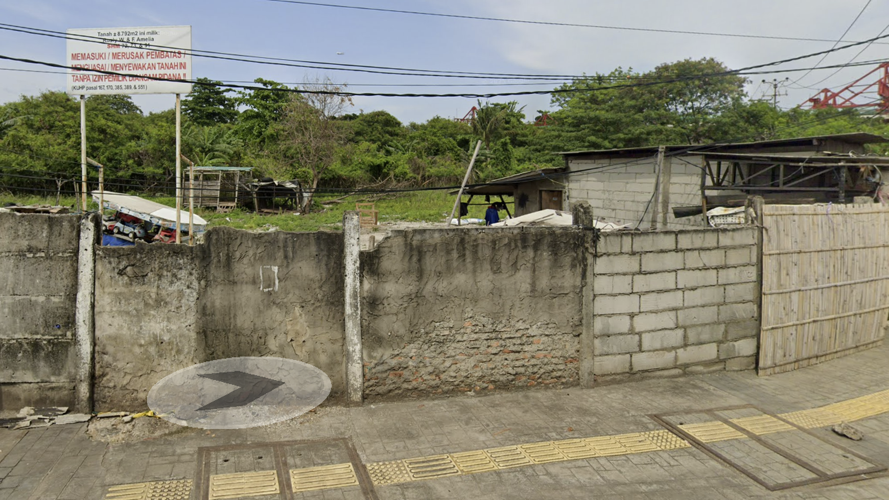 Tanah bagus di Kapuk Kamal cocok buat pabrik dan development lainnya