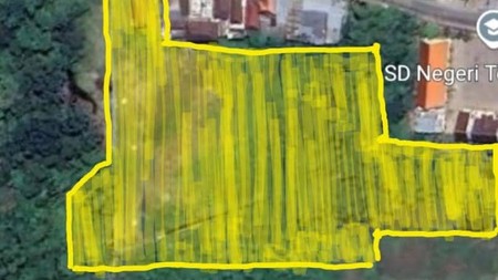 Dijual Tanah Kavling  Jl Raya Kedamean Dawarblandong Gresik