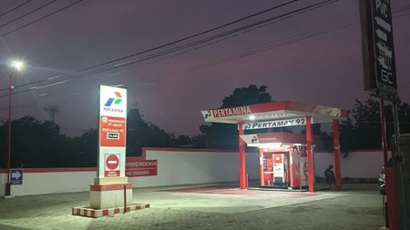 Dijual Tanah komersial SPBU Pertashop Baron Nganjuk