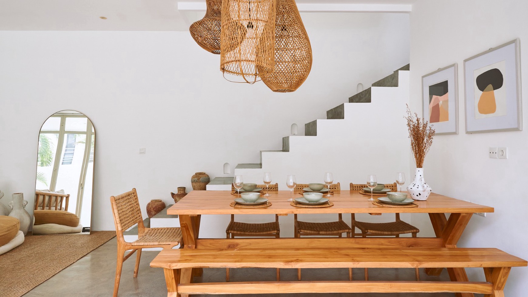 Leasehold - Stylish 3-Bedroom Villa Near L'Osteria Canggu, Bali