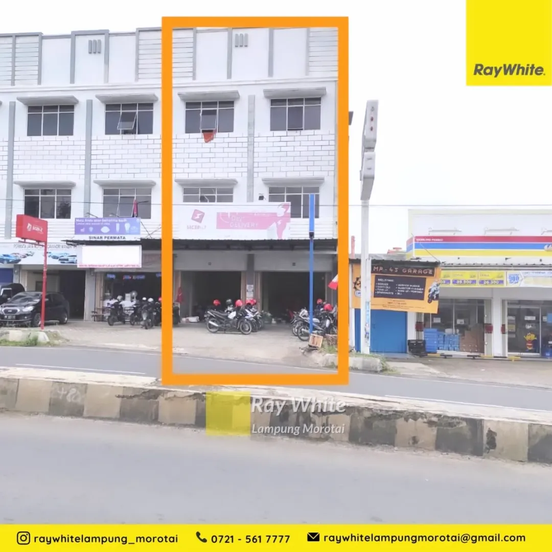 Ruko 3 Lantai 2 Pintu Pramuka
