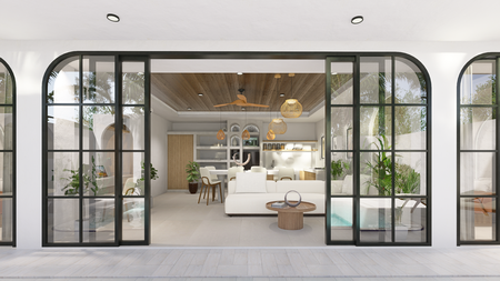 For Sale Leasehold - Brand new modern cozy villa in Kerobokan - Bali ( type Maximus 2 bedrooms )