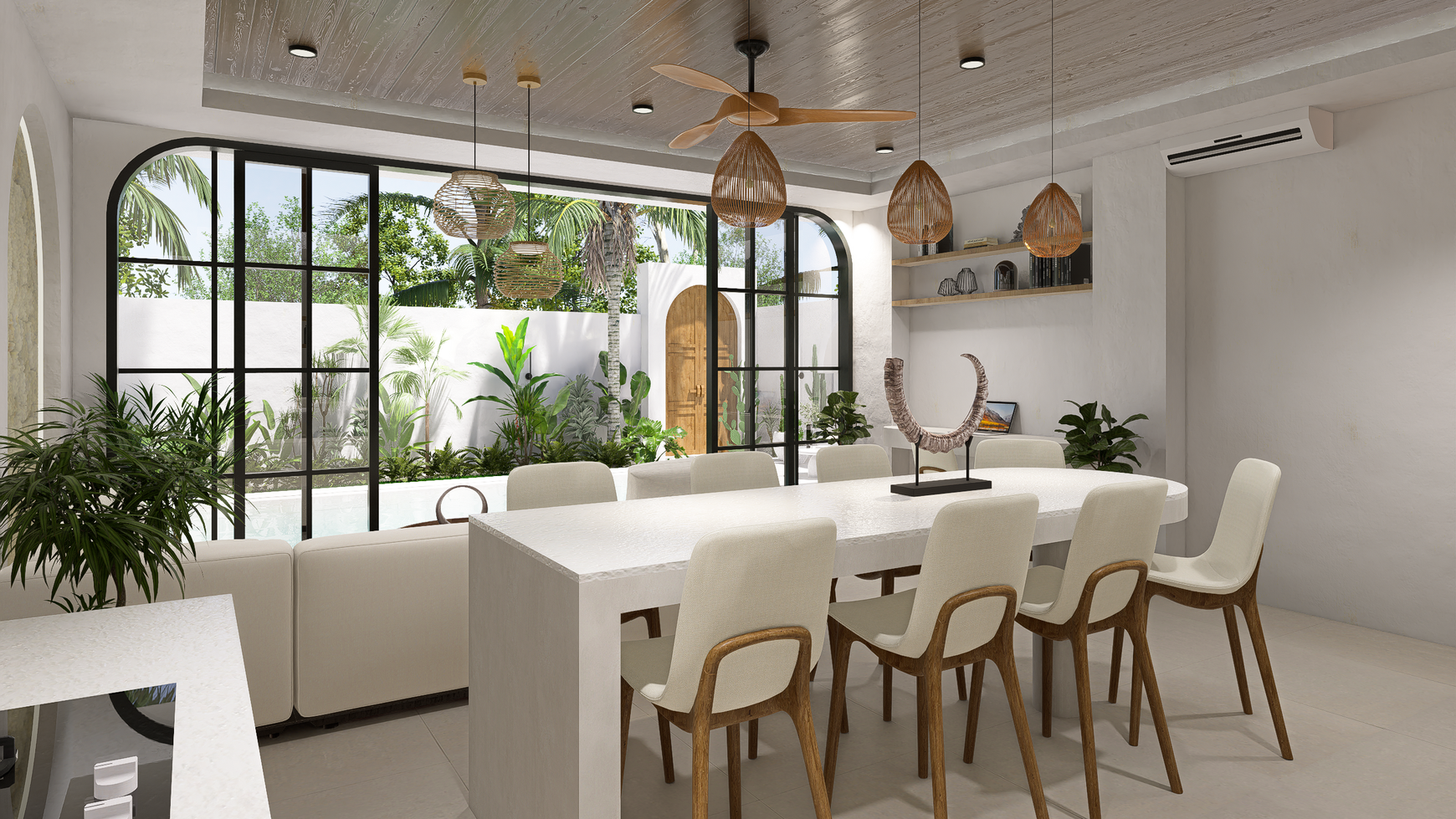 For Sale Leasehold - Brand new modern cozy villa in Kerobokan - Bali ( type Maximus 2 bedrooms )
