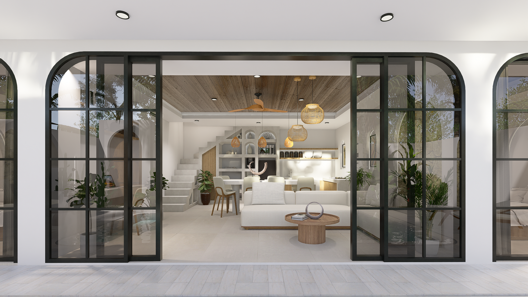 For Sale Leasehold - Brand new modern cozy villa in Kerobokan - Bali ( type Maximus 2 bedrooms )