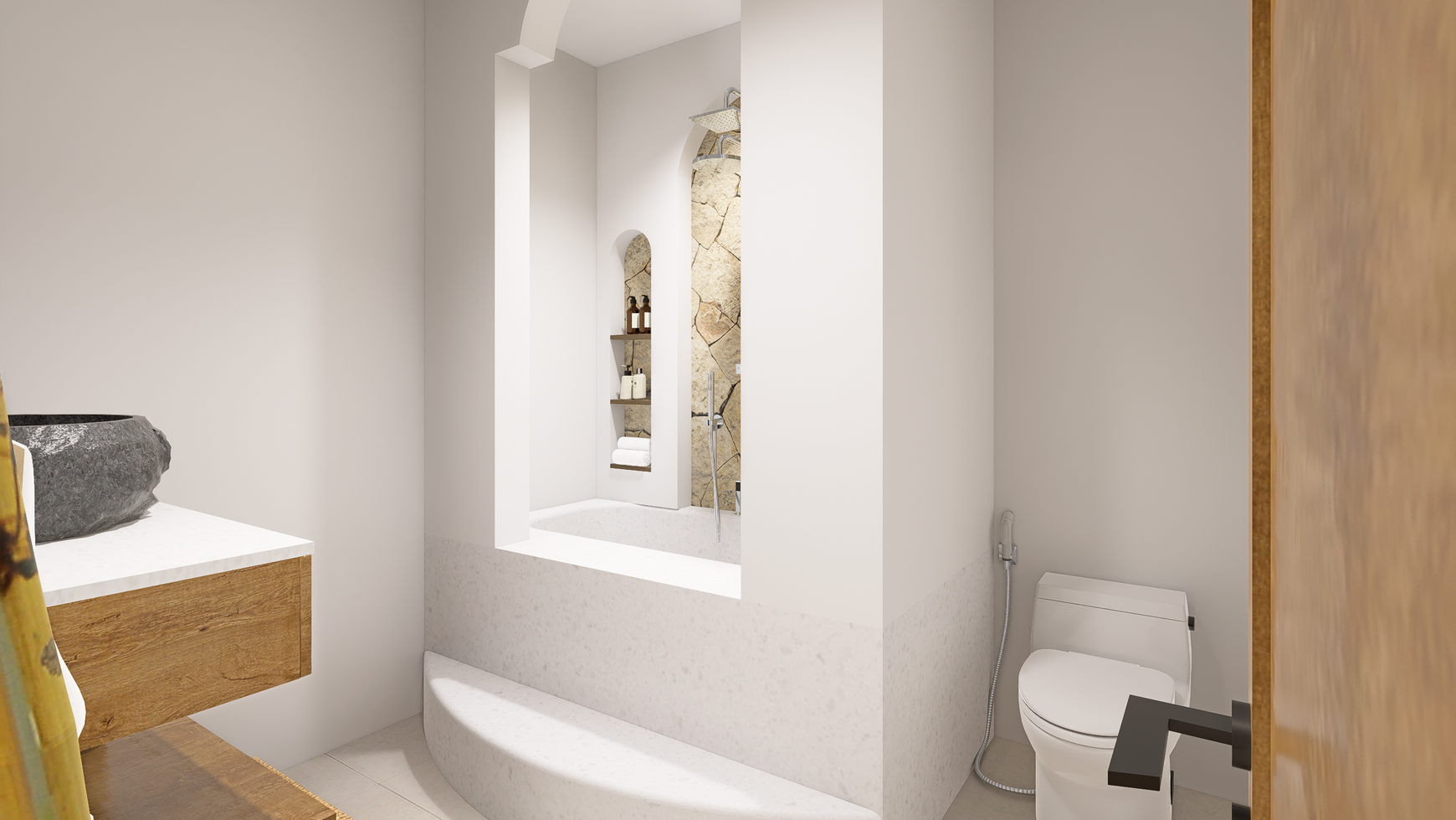 For Sale Leasehold - Brand new modern cozy villa in Kerobokan - Bali ( type Maximus 2 bedrooms )