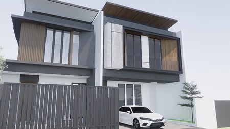 Dijual rumah Baru minimalis di babatan pantai Kenjeran Surabaya Timur 