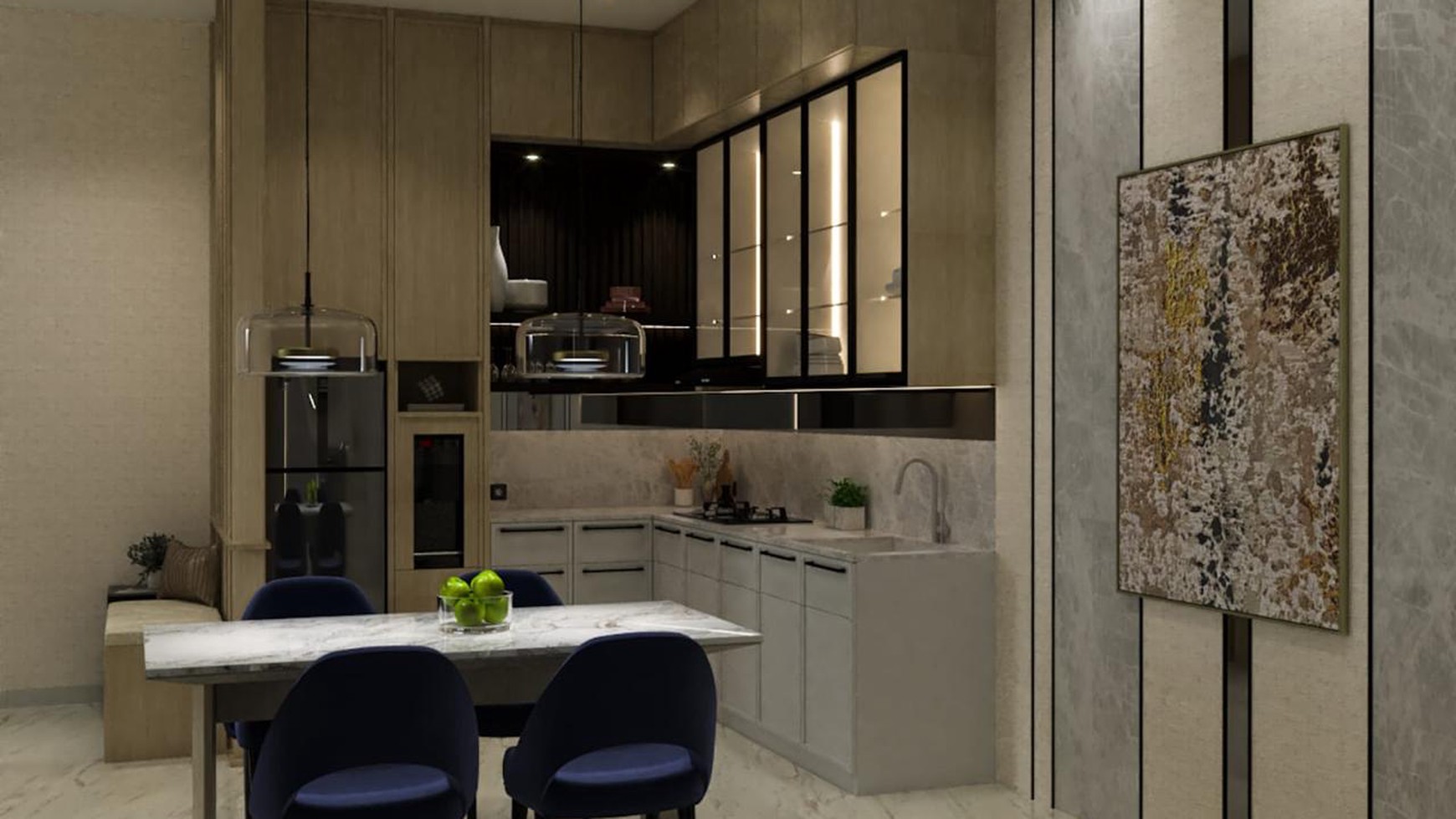 Dijual rumah Baru minimalis di babatan pantai Kenjeran Surabaya Timur