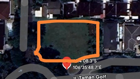 tanah kavling luas di kompleks lippo karawaci dibawah 30jt/m2