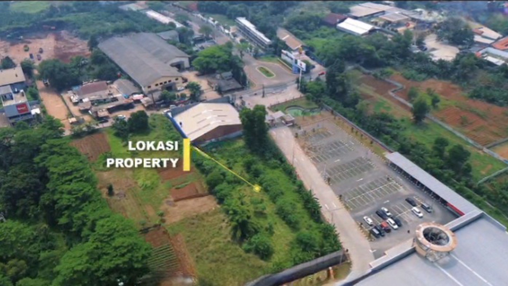 Tanah Luas Jl. Raya Puspitek, Serpong